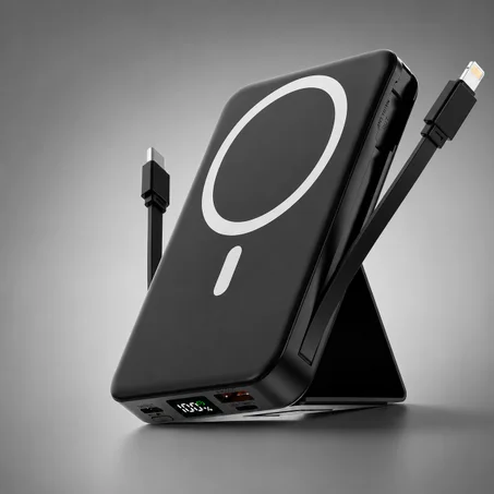 Chargeur magnétique Intelligent  Pour Téléphones iPhone et Type-C (CIV)