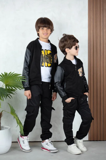 طقم " كيدز" – أناقة وراحة في 3 قطع