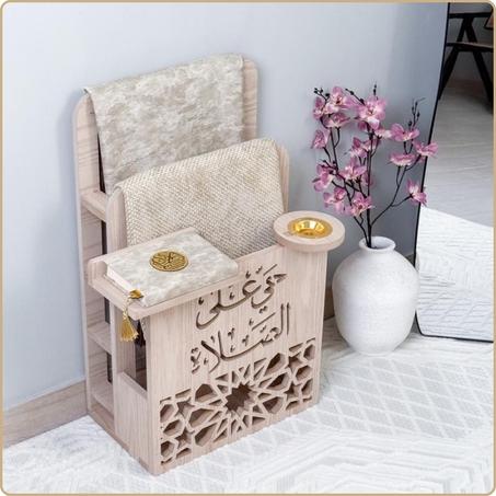 منظم خشبي فاخر لأغراض الصلاة 🕌