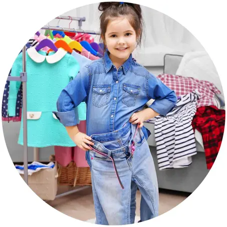 ملابس للبنات من   1 إلى 7 سنوات