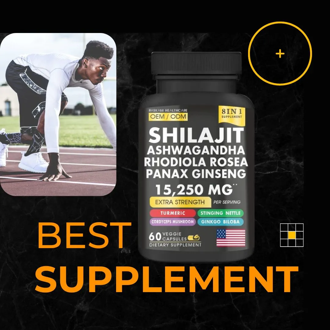 ASHWAGANDHA, SHILAJIT, GINSENG Capsules