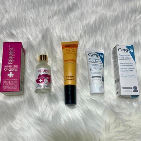 مجموعة واقي شمس + السيروم المبيض+ كريم مرطب