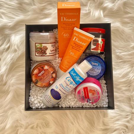 مجموعة العناية الكاملة بالوجه والجسم