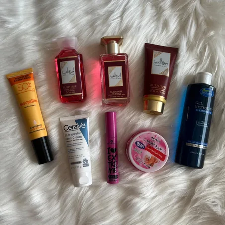 مجموعة العناية بالوجه و الجسم للنساء