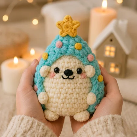 Crochet Hedgehog pdf | Hedgehog Crochet Pattern | Cute Crochet Animals | Amigurumi Crochet Patterns