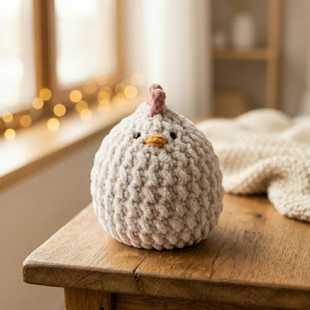 Chicken Crochet Pattern PDF | Crochet Chicken Pattern | Crochet Chicken | Cute Crochet Animal