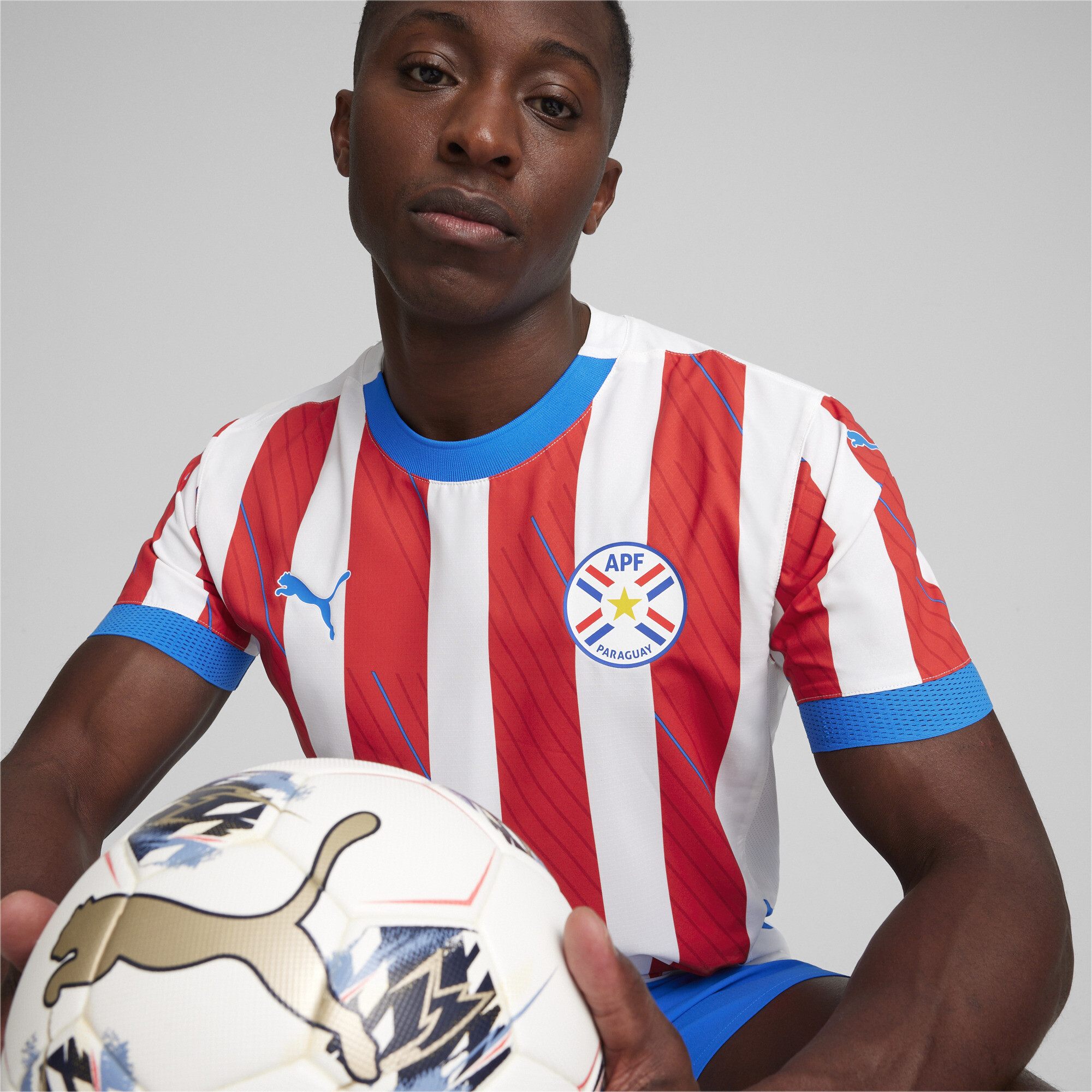 Maillot Domicile Puma Paraguay  2024 Version Joueur
