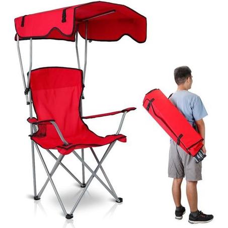 كرسي بمظلة قابل للطي Chaise-Parapluie