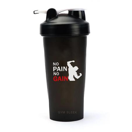 Shaker Protéiné 600 ml – Bouteille de Fitness avec Couvercle Anti-Fuite