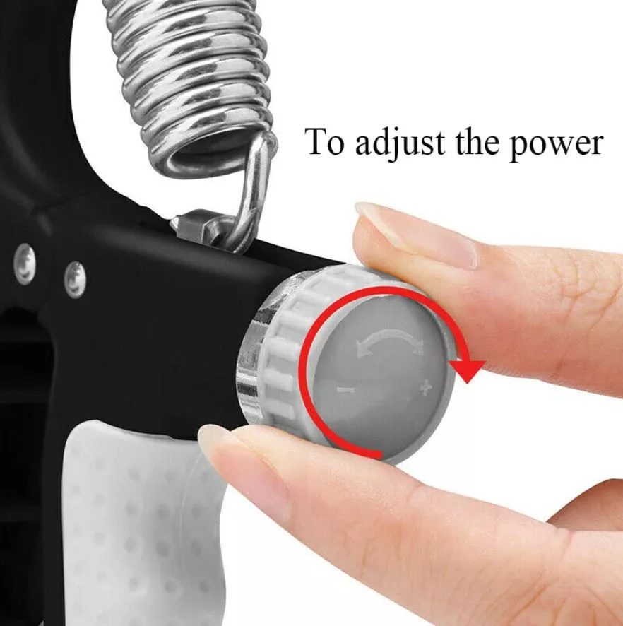 Muscleur de Main Avant Bras Pince à Main avec compteur Résistance Réglable 10 à 60 kg