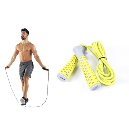 Corde à Sauter Ajustable en PVC – Entraînement Boxe, Fitness & CrossFit
