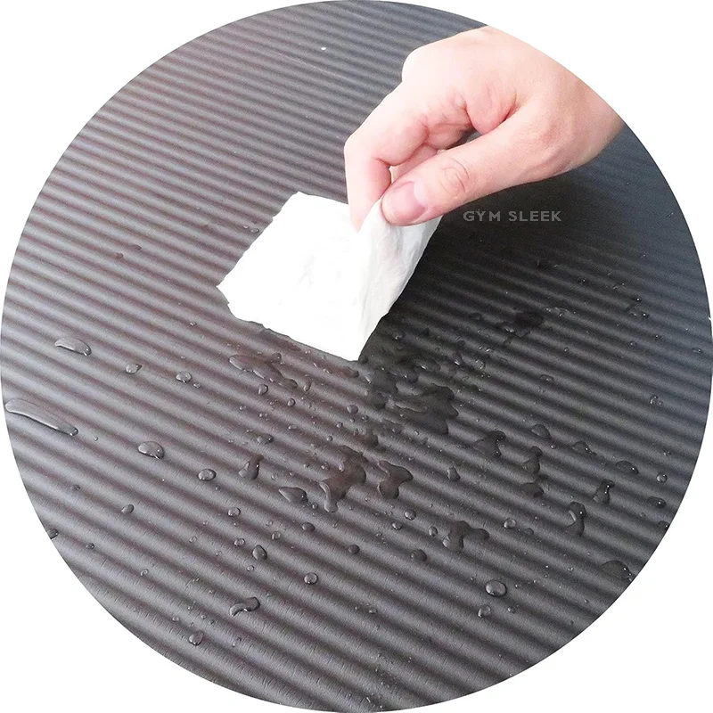 Tapis de Yoga Épais 10mm Confort Écologie Stabilité Anti-dérapant Non Toxique pour Sport Voyage Stretching