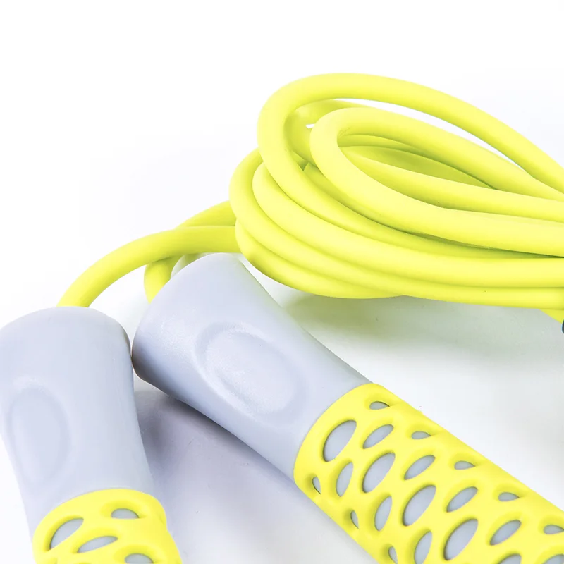 Corde à Sauter Ajustable en PVC – Entraînement Boxe, Fitness & CrossFit