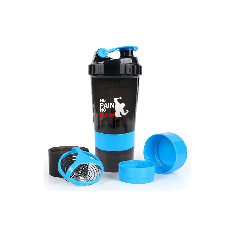Shaker Spider Pro avec Compartiments – Anti-Fuite, Sans BPA