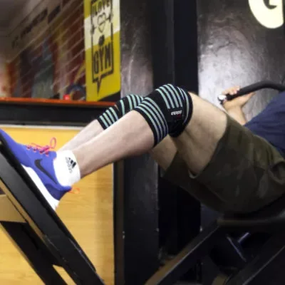 Bandes de Genoux Premium pour Entraînement Intensif – Idéales pour le Fitness, CrossFit, Musculation et Haltérophilie