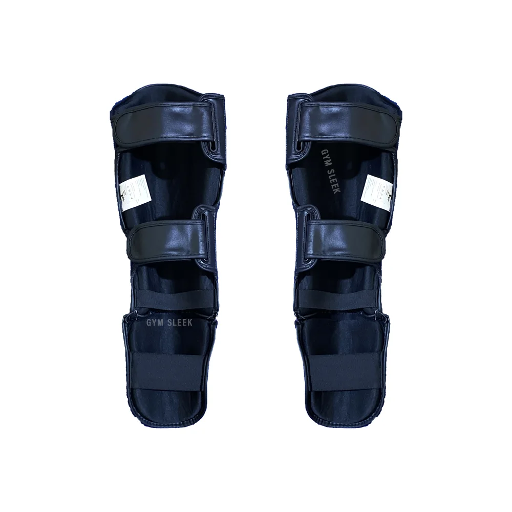 Protège-Tibias pour Muay Thai, MMA et Kickboxing - Double Protection, Réglable et Confortable | Gym Sleek