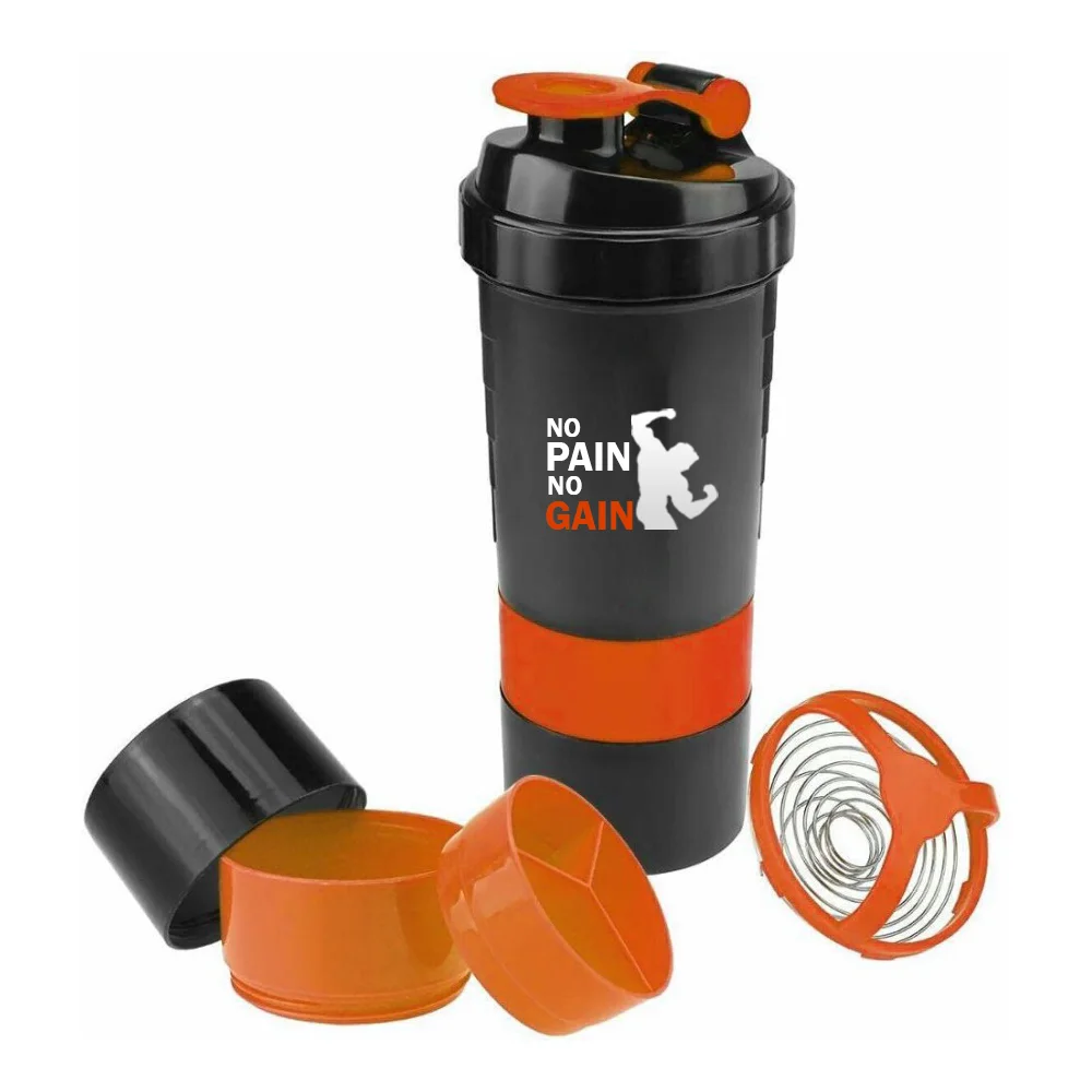 Shaker Spider Pro avec Compartiments – Anti-Fuite, Sans BPA
