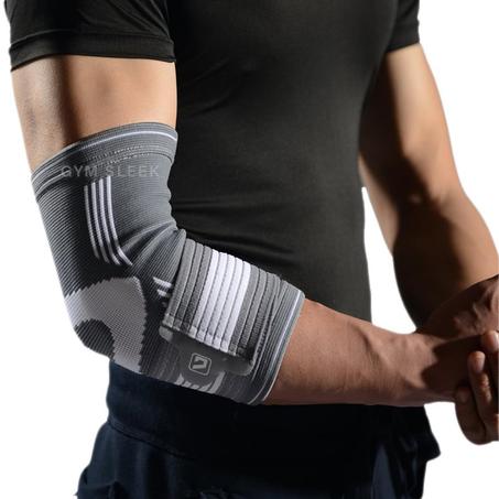 Bandage Coude Élastique de Compression - Coudière Protection Articulaire et Réduction de la Fatigue - Idéal pour Cyclisme, Elbow Support Musculation et Sports Intenses