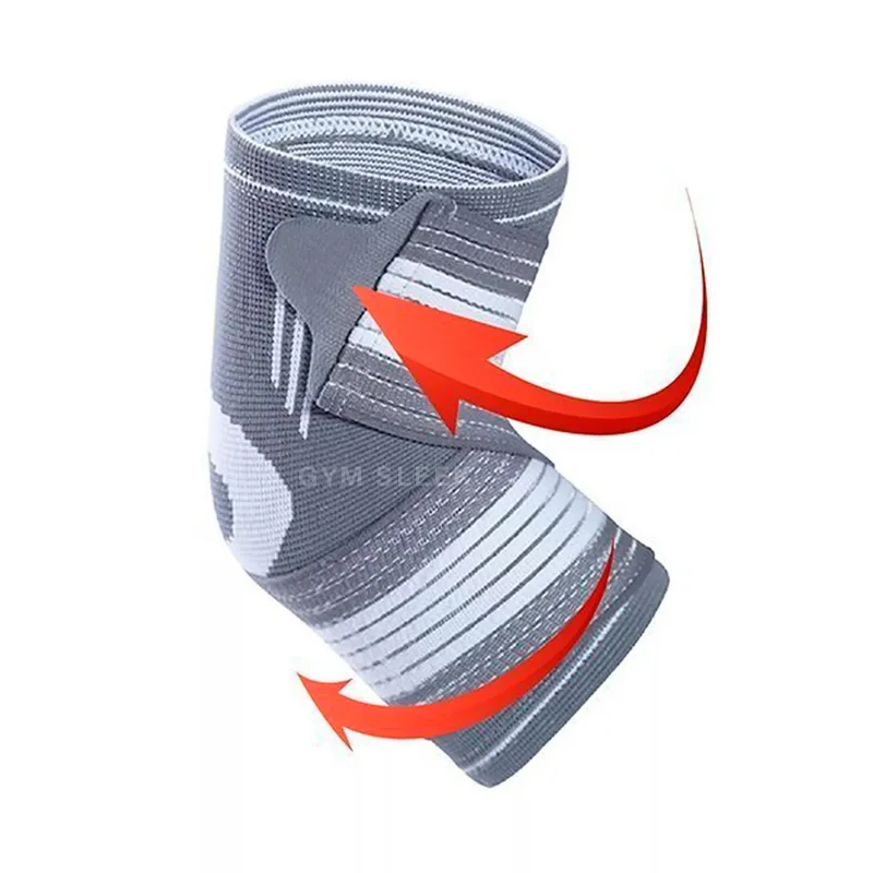 Bandage Coude Élastique de Compression - Coudière Protection Articulaire et Réduction de la Fatigue - Idéal pour Cyclisme, Elbow Support Musculation et Sports Intenses
