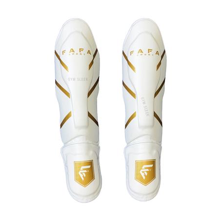 Protège-Tibias pour Muay Thai, MMA et Kickboxing - Double Protection, Réglable et Confortable | Gym Sleek