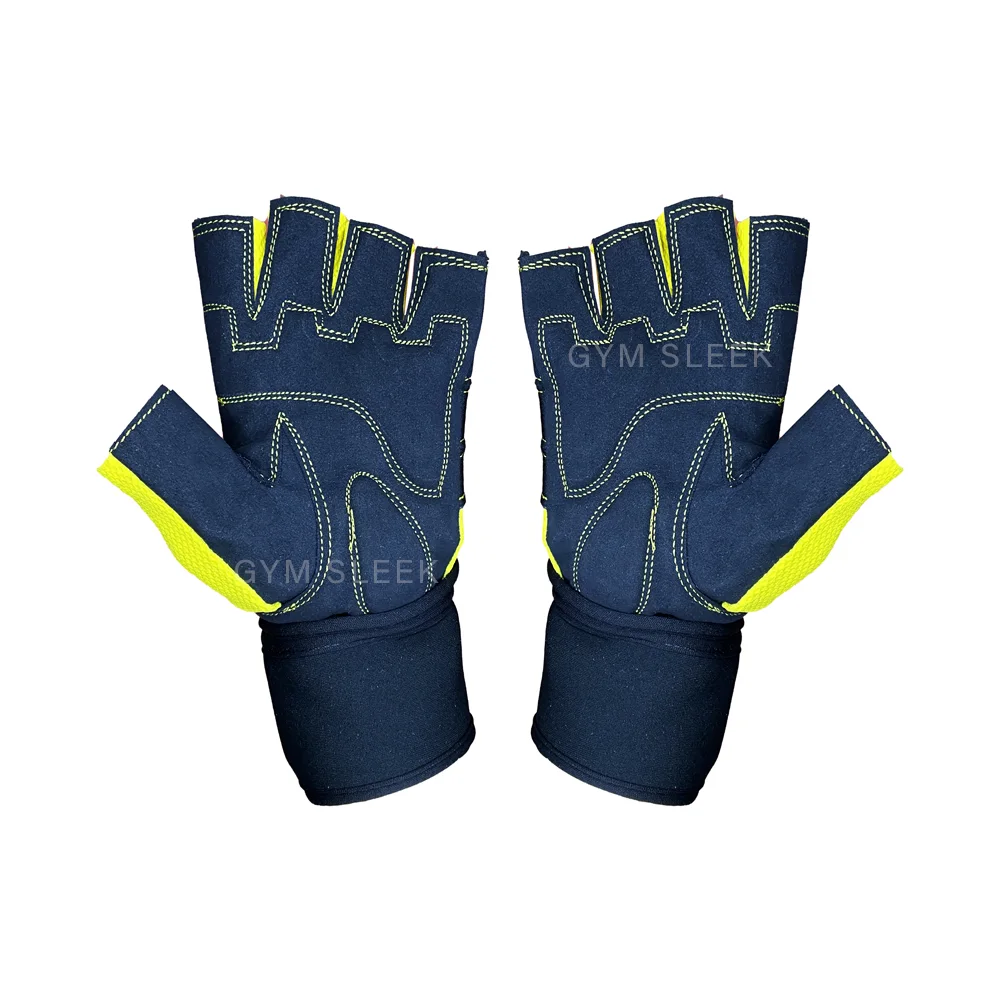 Gants de Musculation et Fitness Respirants avec Maintien Poignet – Antidérapants et Confortables | Gym Sleek