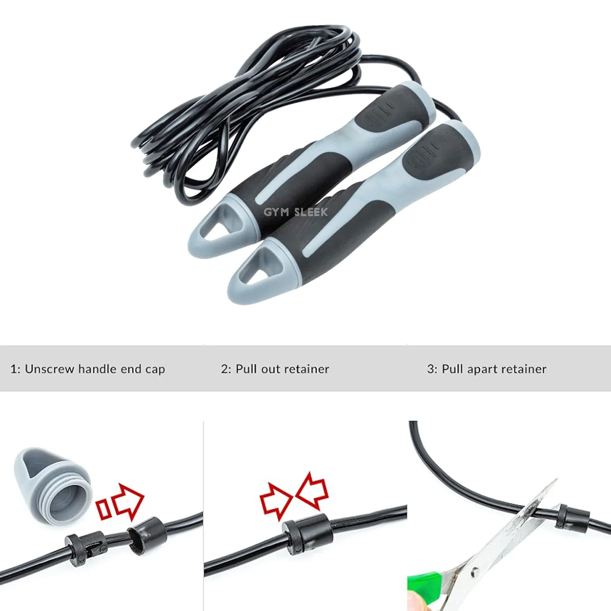 Corde à Sauter Ajustable Haute Performance – Idéale pour Fitness, Boxe, Cardio & Entraînements Fonctionnels