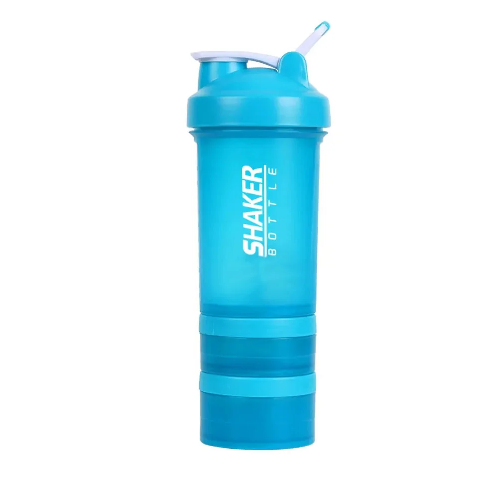 Shaker Protéiné Anti-Fuite avec Compartiments Sans BPA | Gym Sleek