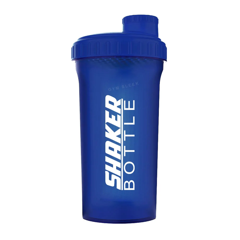 Shaker de Sport 700 ml Sans BPA avec Filtre – Bouteille Mélangeuse Antifuite et Résistante | Gym Sleek