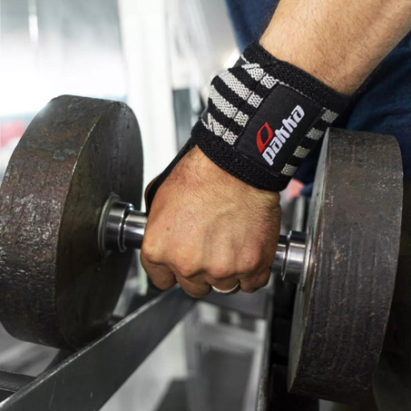 Bandes de Poignets de Sport Premium – Réglables, Résistantes, Antiglisse – Idéal Musculation, CrossFit, Powerlifting