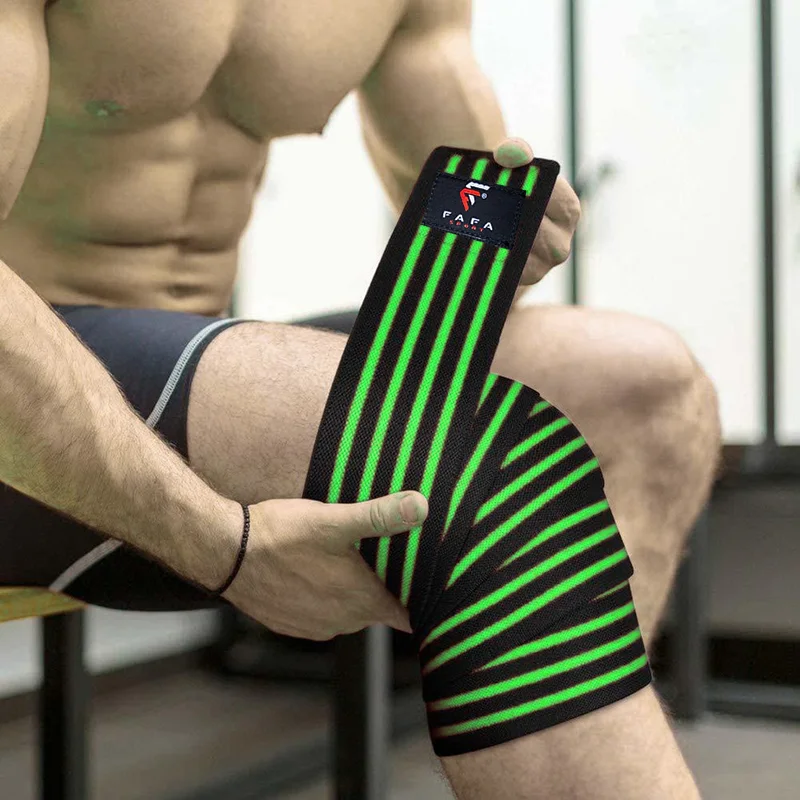 Bandes de Genoux Premium pour Entraînement Intensif – Idéales pour le Fitness, CrossFit, Musculation et Haltérophilie (copy)