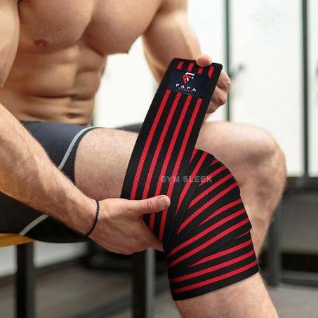 Bandes de Genoux Premium pour Entraînement Intensif – Idéales pour le Fitness, CrossFit, Musculation et Haltérophilie (copy)