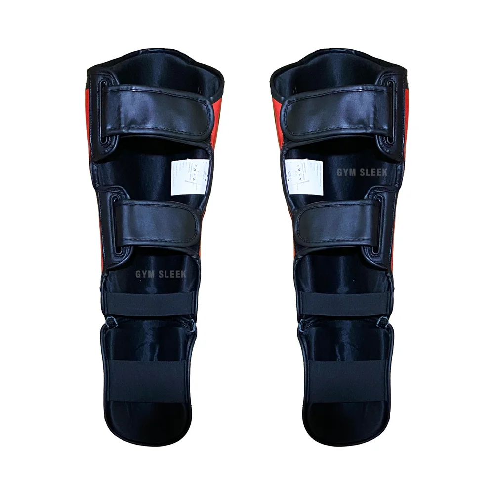Protège-Tibias de Combat Double Protection Muay Thai, MMA & Kickboxing | Gym Sleek