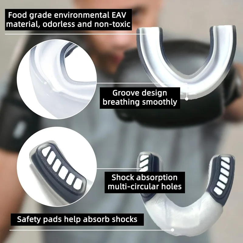 Protège-Dents de Sport Premium – Double Densité, Confort & Protection Maximale