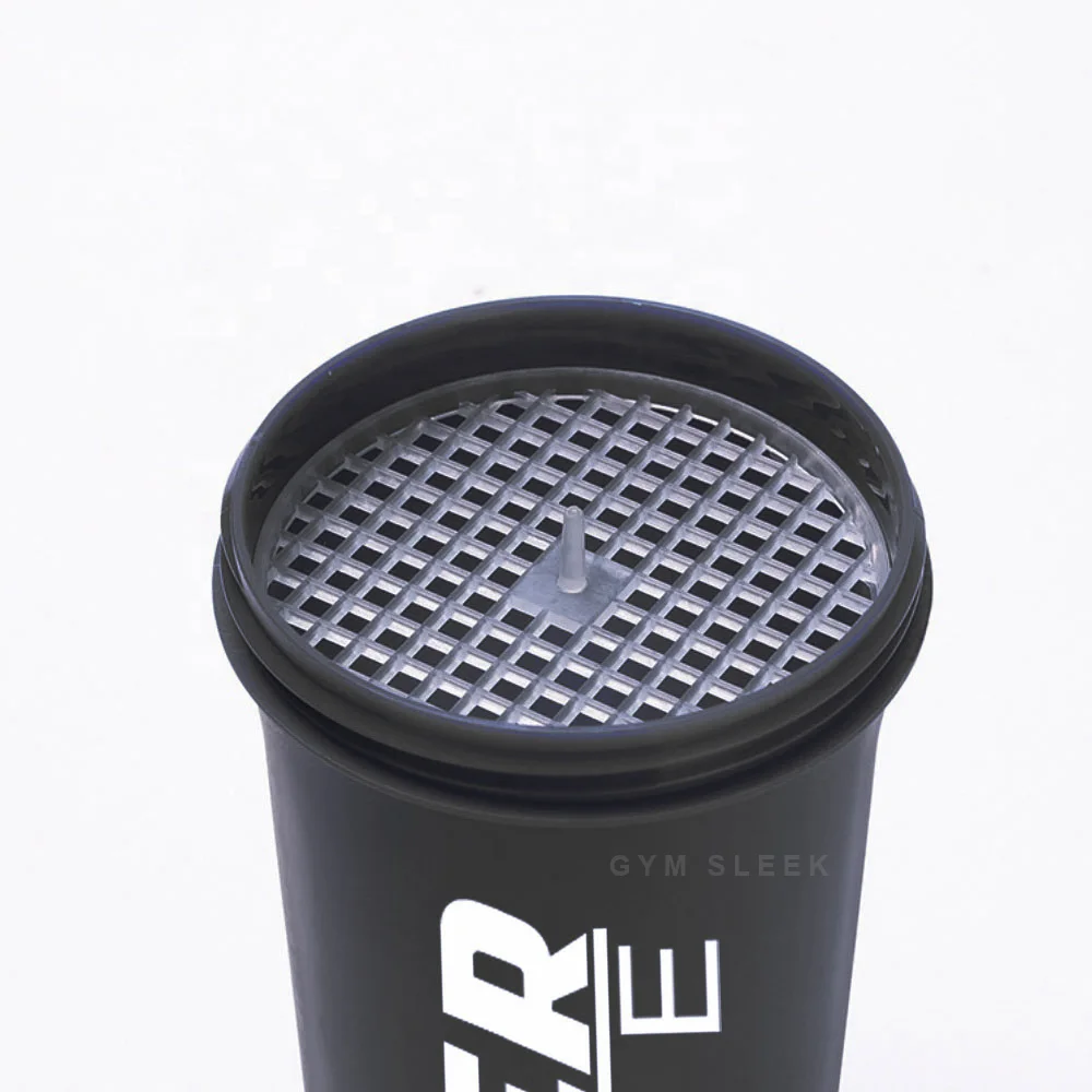 Shaker de Sport 700 ml Sans BPA avec Filtre – Bouteille Mélangeuse Antifuite et Résistante | Gym Sleek