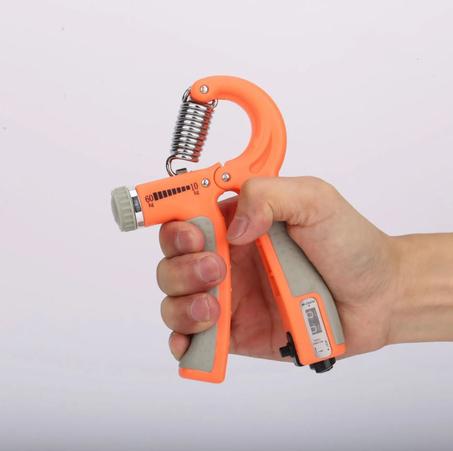 Muscleur de Main Avant Bras Pince à Main avec compteur Résistance Réglable 10 à 60 kg