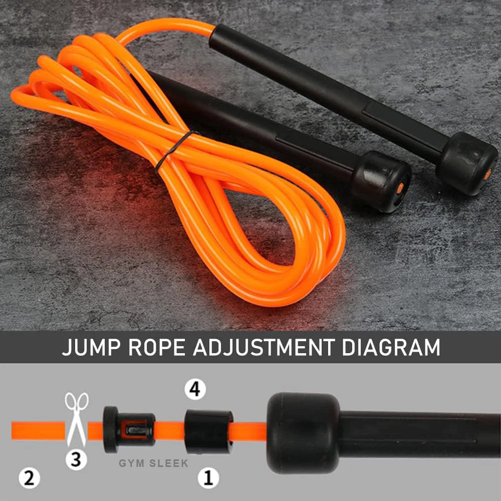 Corde à sauter réglable éxercice de Remise en Forme Cardio Fitness Homme & Femme