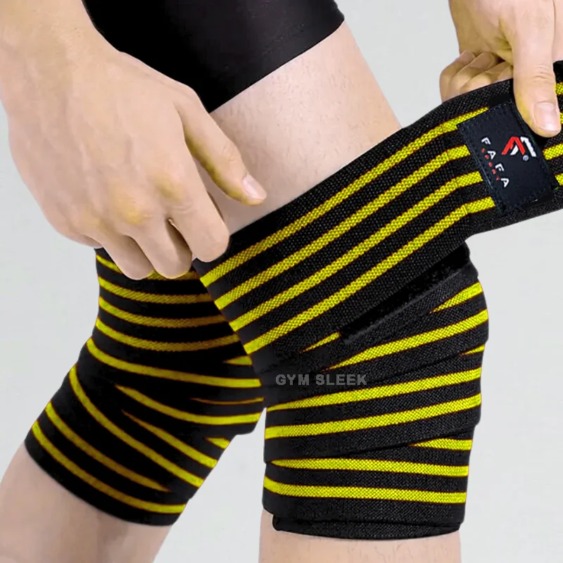 Bandes de Genoux Premium pour Entraînement Intensif – Idéales pour le Fitness, CrossFit, Musculation et Haltérophilie (copy)
