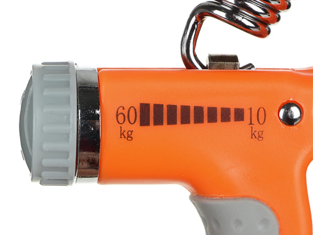 Muscleur de Main Avant Bras Pince à Main avec compteur Résistance Réglable 10 à 60 kg