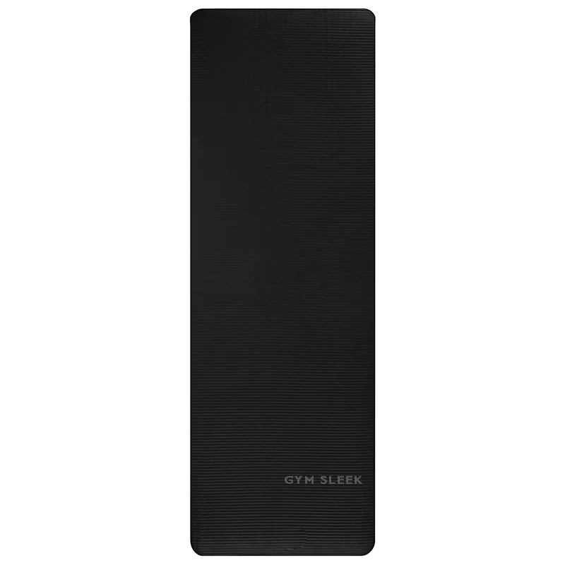 Tapis de Yoga Épais 10mm Confort Écologie Stabilité Anti-dérapant Non Toxique pour Sport Voyage Stretching