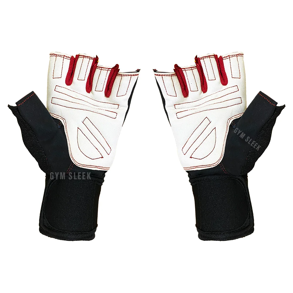 Gants de Musculation et Fitness Premium avec Bandes de Poignets Intégrées | Gym Sleek