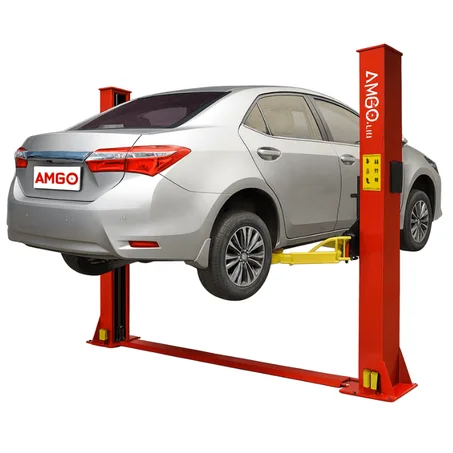 Amgo BP-9, 9000 lb 2 Post Car Lift - Low Ceiling