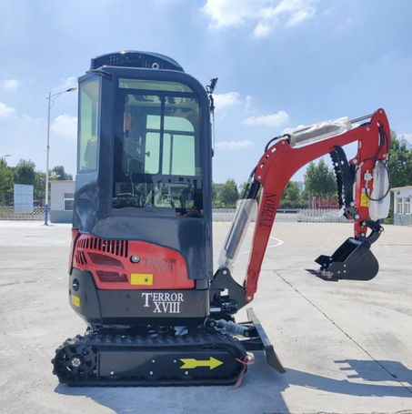 TYPHON TERROR XVIII Prestige 2 Ton Mini Excavator, KUBOTA Diesel Engine USA