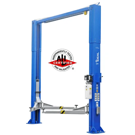 Ideal 12,000 lb TP12KSC-DX, 2 Post Car Lift - ALI Certified