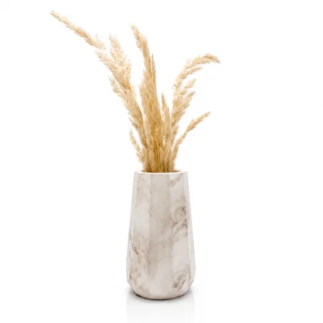 Vase décoratif marbré élégant