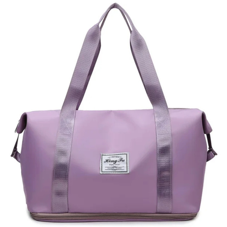 حقيبة يد للسفر قماش غير قابل للخدش سعة كبيرة