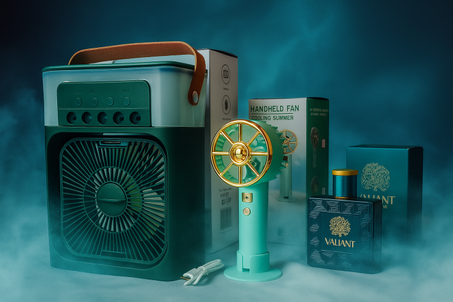 Pack climatiseur + portable fan ✅​