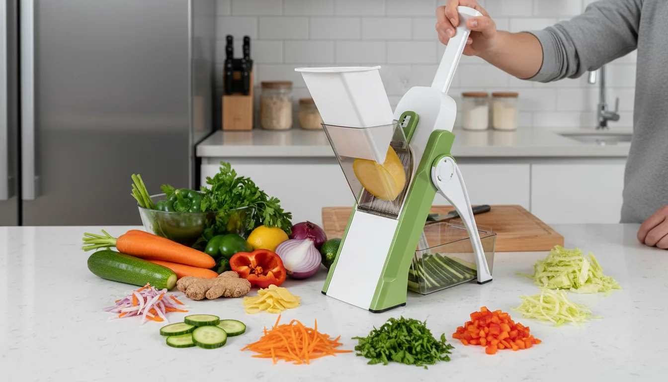 قطّاعة خضر سهلة الاستعمال