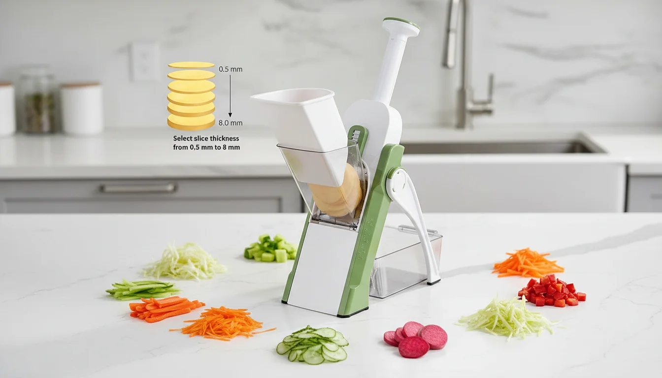 قطّاعة خضر سهلة الاستعمال