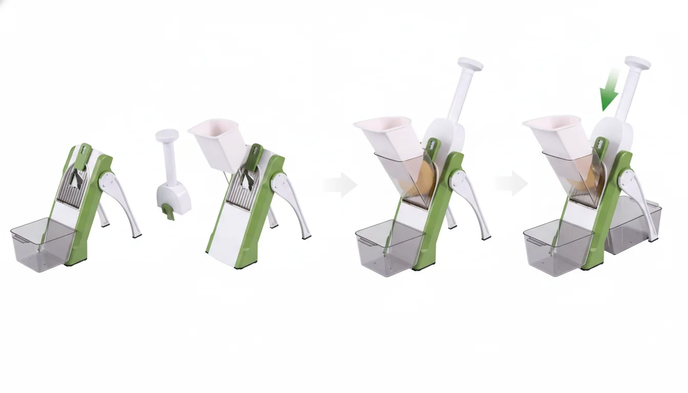 قطّاعة خضر سهلة الاستعمال