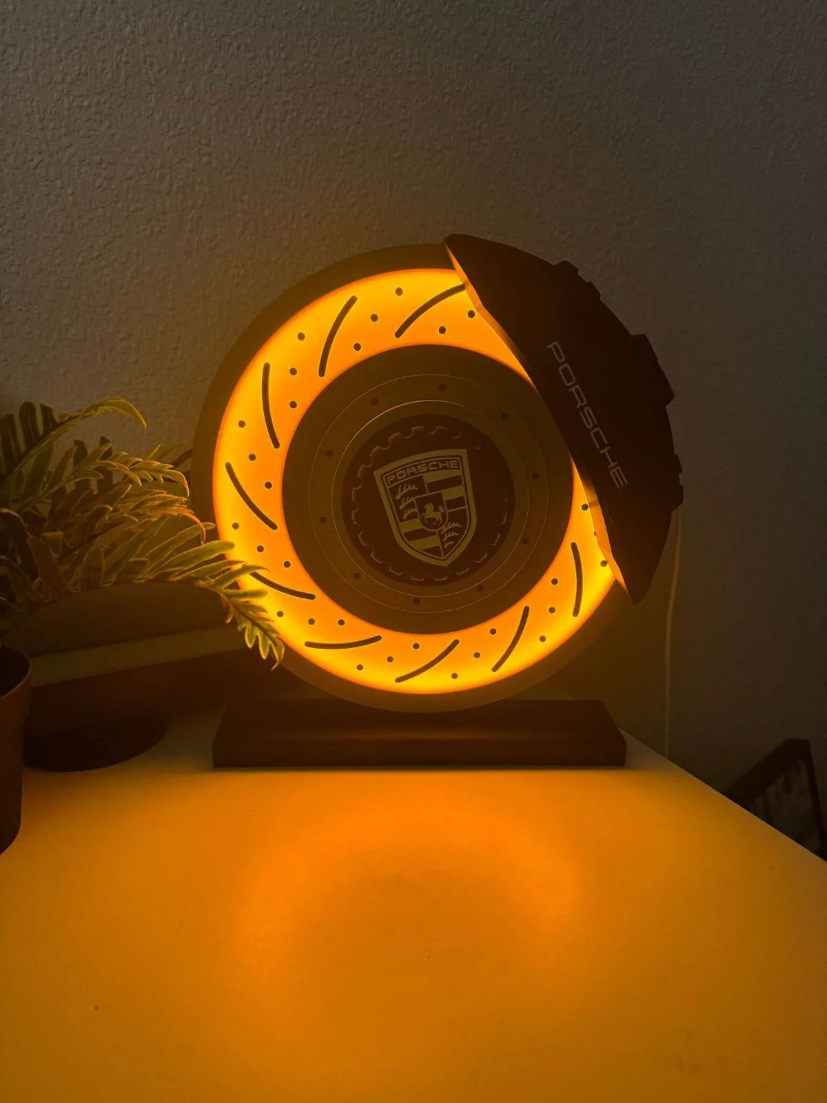 Porsche Brake Disc Lamp